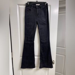Size 27 Black faded boot cut jeans by Unplublished